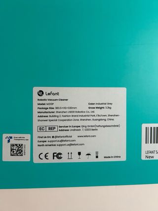 Aspiradora Robot Negra