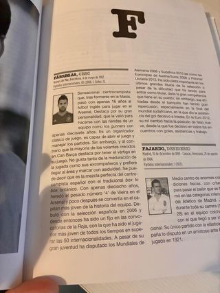 Diccionario de jugadores de la selección españo...