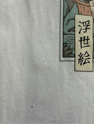 Camiseta Gato Templo Japonés SHEIN Talla M Unisex