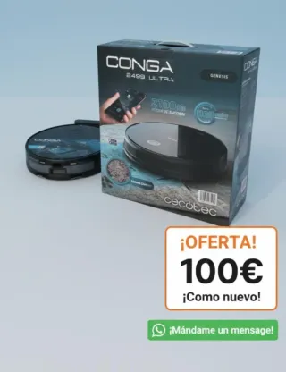 Conga 2499 Ultra Genesis Robot Aspirador