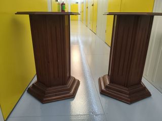 Mesa Comedor Cristal y Madera