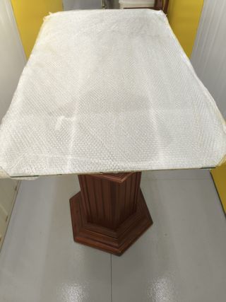 Mesa Comedor Cristal y Madera