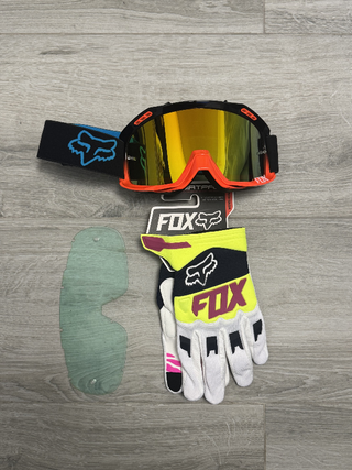 Pack FOX: Gafas + Guantes + Lente Extra 179