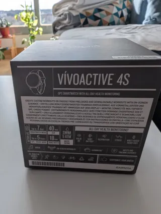 Reloj Garmin vivoactive 4S Gris