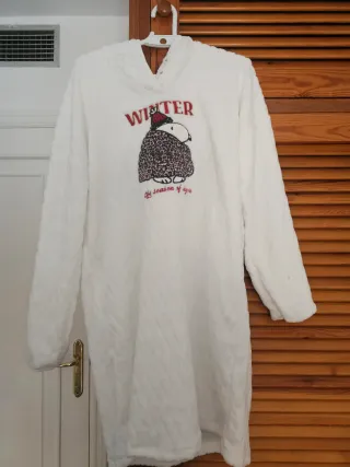 Pijama Snoopy Women'secret Blanco Talla M/L