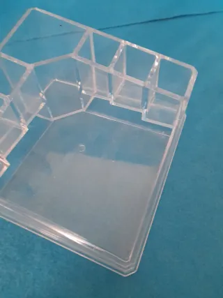 Organizador de Maquillaje Acrílico Transparente