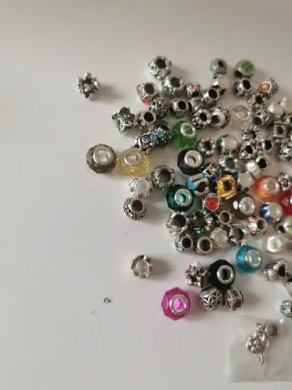 90 Abalorios Pulsera Tipo Pandora