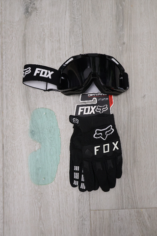 Pack FOX: Gafas + Guantes + Lente Extra 181