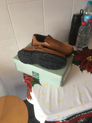 Mocasines Hombre Marrones Talla 42