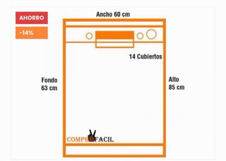 Lavavajillas Aeg Favorit