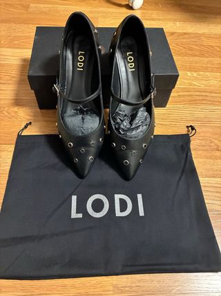 Bailarinas LODI tachuelas negras