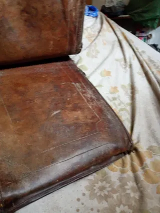 Alforjas de cuero para caballería