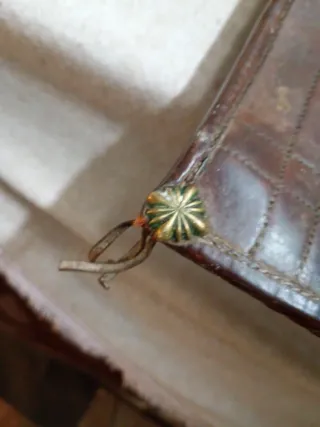 Alforjas de cuero para caballería