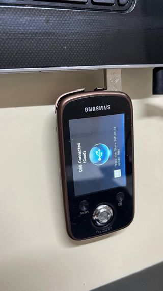 Videocámara Samsung Full HD 8MP