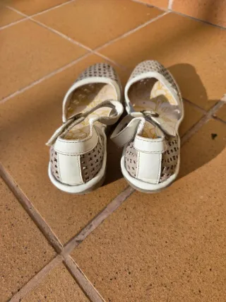 Sandalias Fly London Plata/Blanco