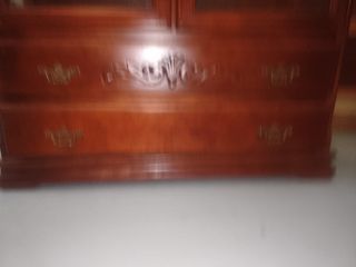 Vitrina madera roble y cristal