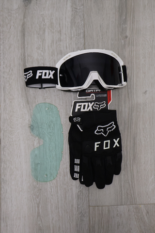 Pack FOX: Gafas + Guantes + Lente Extra 183