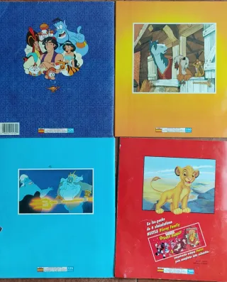 5 Álbunes Disney.