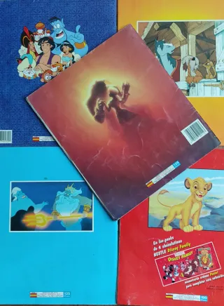 5 Álbunes Disney.