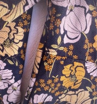 Vestido retro floral Zara