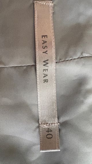 Pichi Easy Wear Talla 40 Negro/Gris