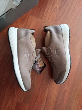 Skechers Work Slip Resistant Zapatillas Beige