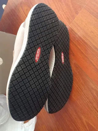 Skechers Work Slip Resistant Zapatillas Beige