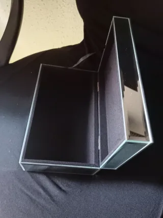 Joyeros de espejo cristal y diamantes