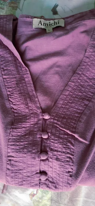 Camiseta Amichi Morada Talla L