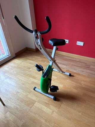 Bicicleta Estática Verde