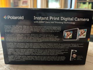 Cámara Polaroid ZINK Instantánea + Caja + 50 Papel