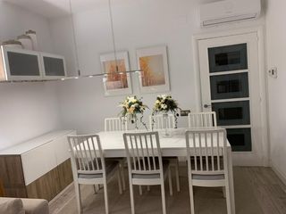 Mesa extensible 180x90 + 6 sillas