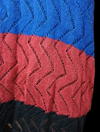 Jersey Talla Única Rayas Zigzag