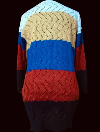 Jersey Talla Única Rayas Zigzag