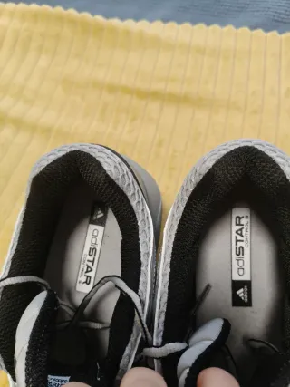 Deportivas adiSTAR control 5 Negras y Plateadas