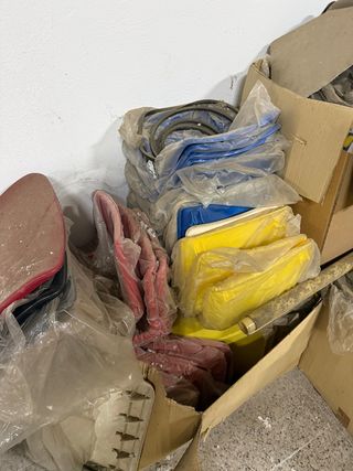 Respaldos sillas, conteras, rellenos tapizados