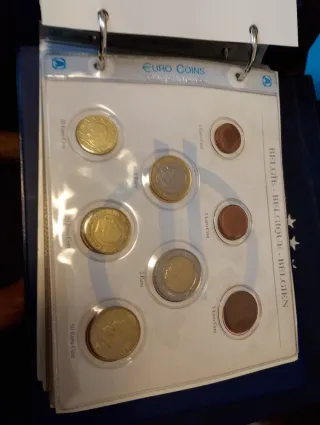 Album Raccolta Monete 1 Euro Semicompleto