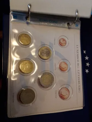 Album Raccolta Monete 1 Euro Semicompleto