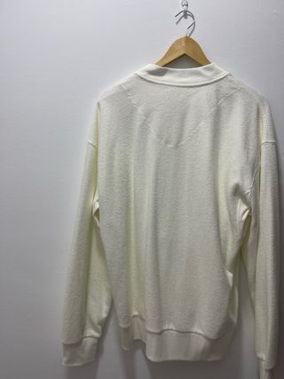 Sudadera Bomber Adidas Originals Blanca talla M