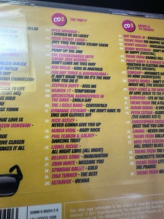 Boxset 3 CDs I Grew Up In The 80s