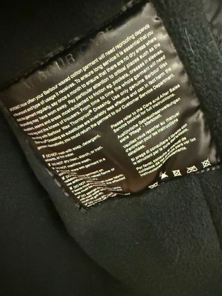 Chaqueta Barbour International Negra Talla S