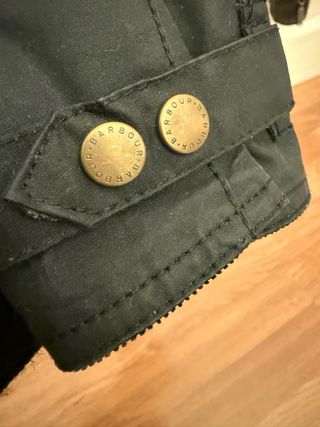 Chaqueta Barbour International Negra Talla S