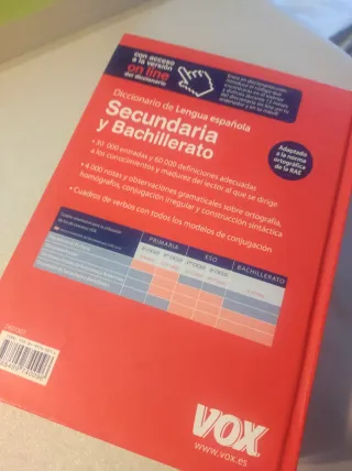 Diccionario Bachillerato