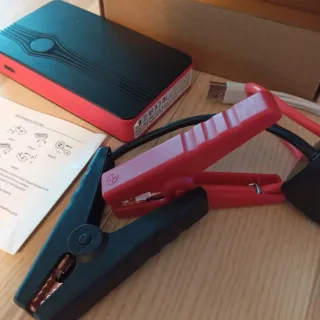 Arrancador Coche Batería Externa Pinzas