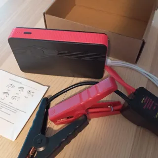 Arrancador Coche Batería Externa Pinzas