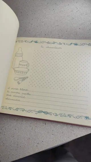 Diario de evolución y crecimiento del bebé