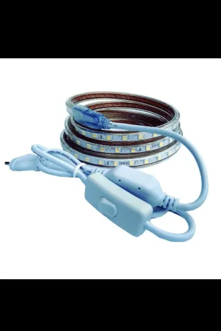 Tira LED 5050 Fría 3m 220v