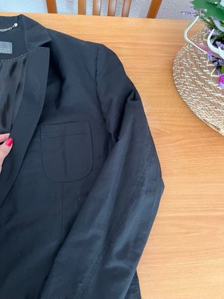 Americana Zara Negra Hombre Talla XL