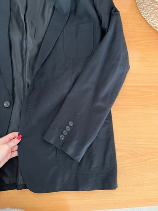 Americana Zara Negra Hombre Talla XL