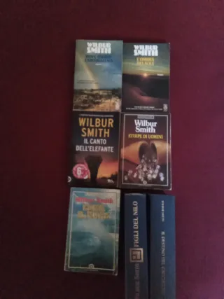 Lotto 7 romanzi di Wilburn Smith